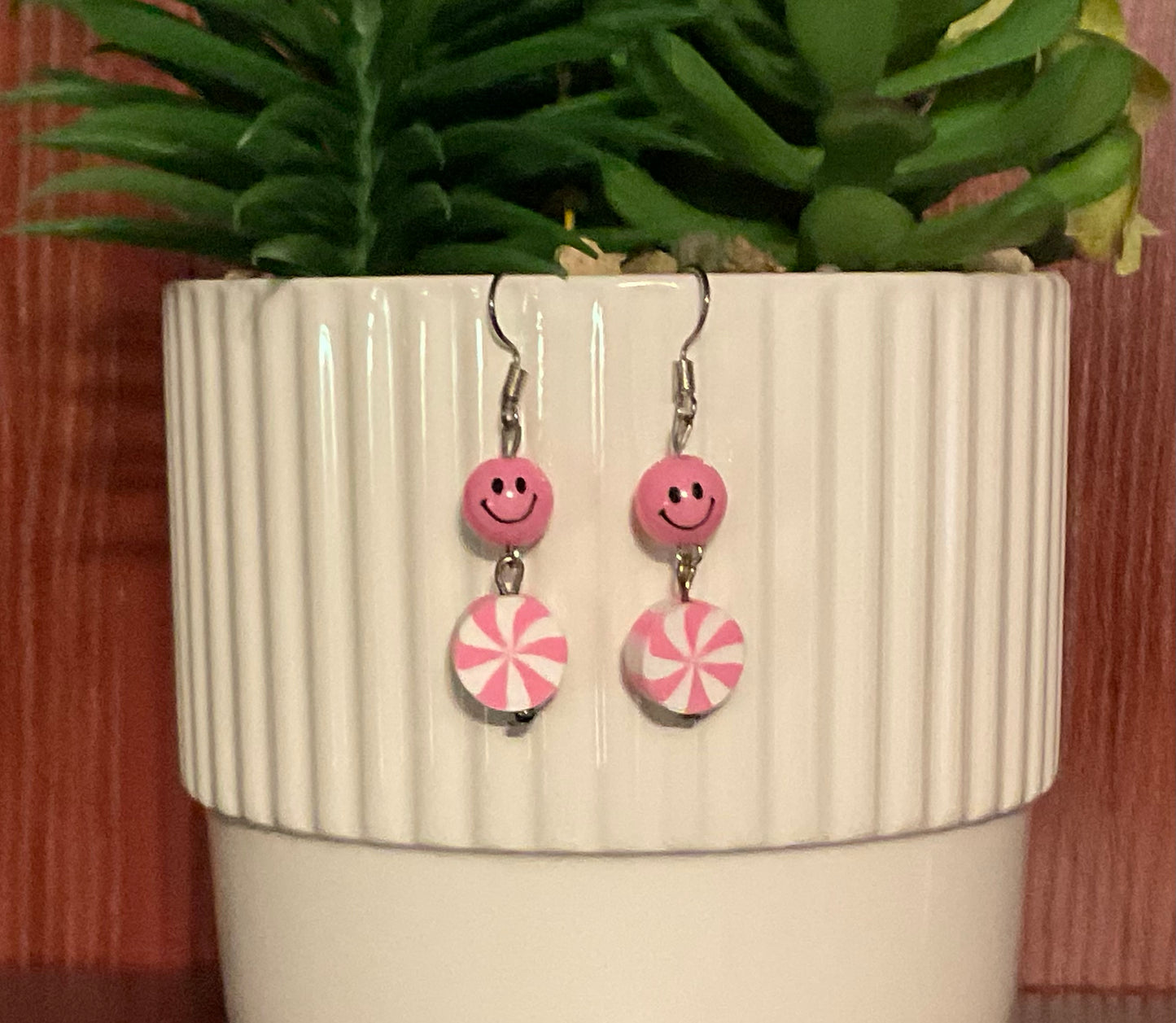 Smiley Face and Candy Earrings