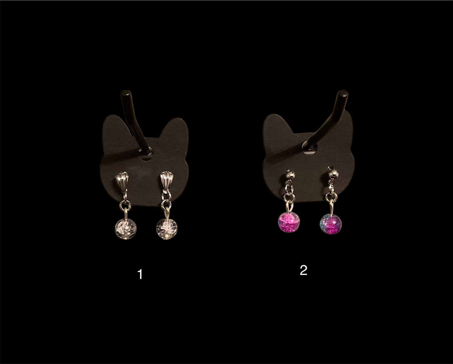 Beaded Post Earrings