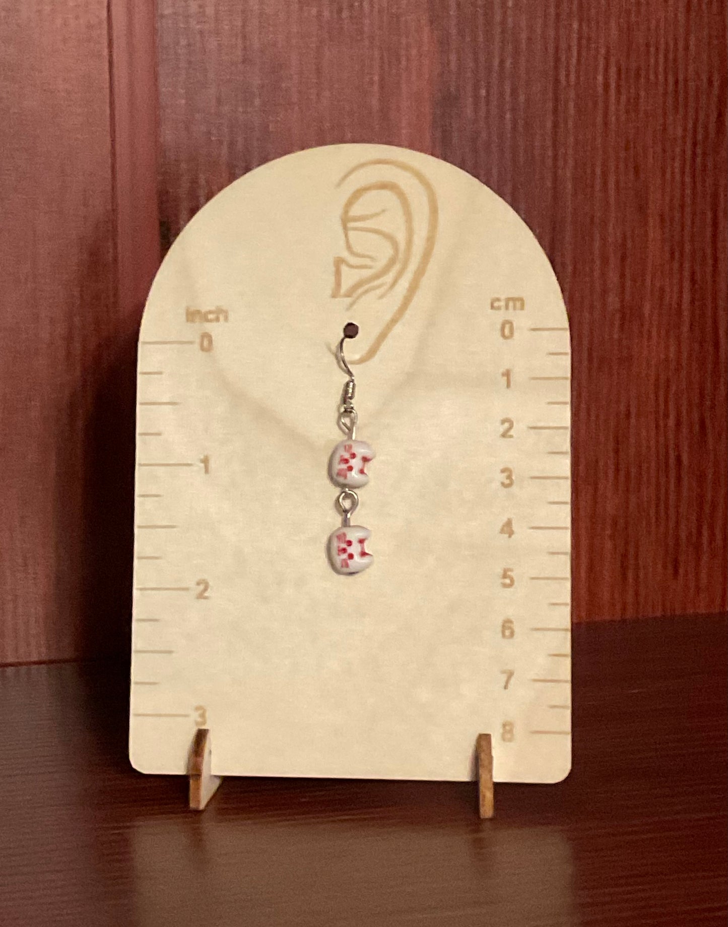 Cat Bead Earrings