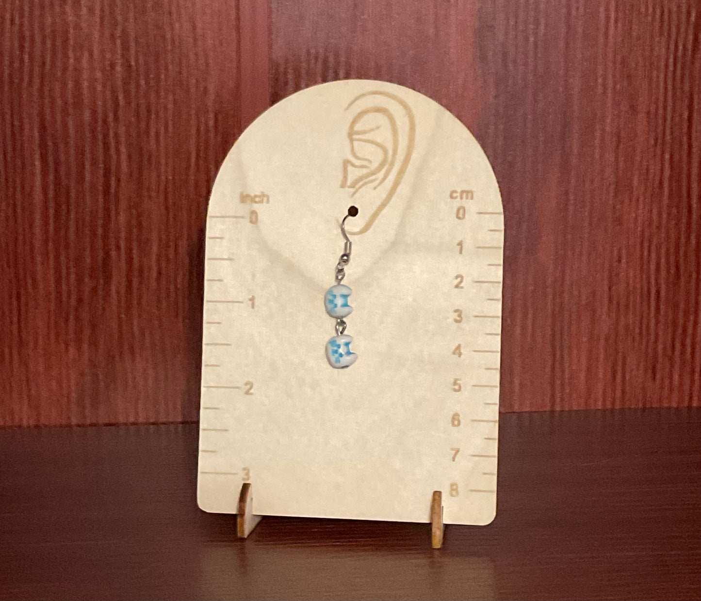 Cat Bead Earrings