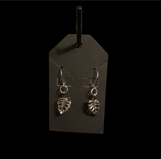Leaf Lever Back Earrings