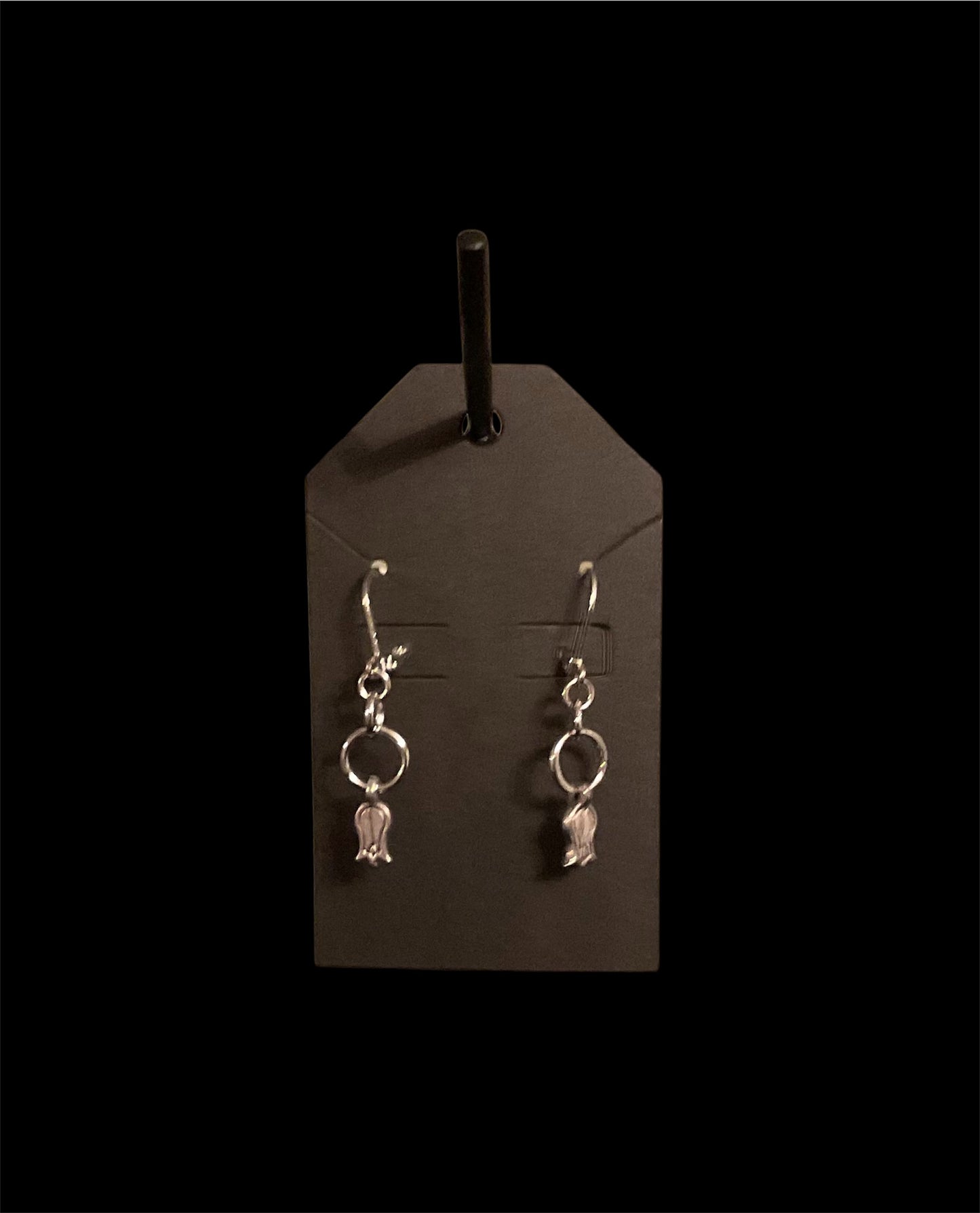 Flower Lever Back Earrings