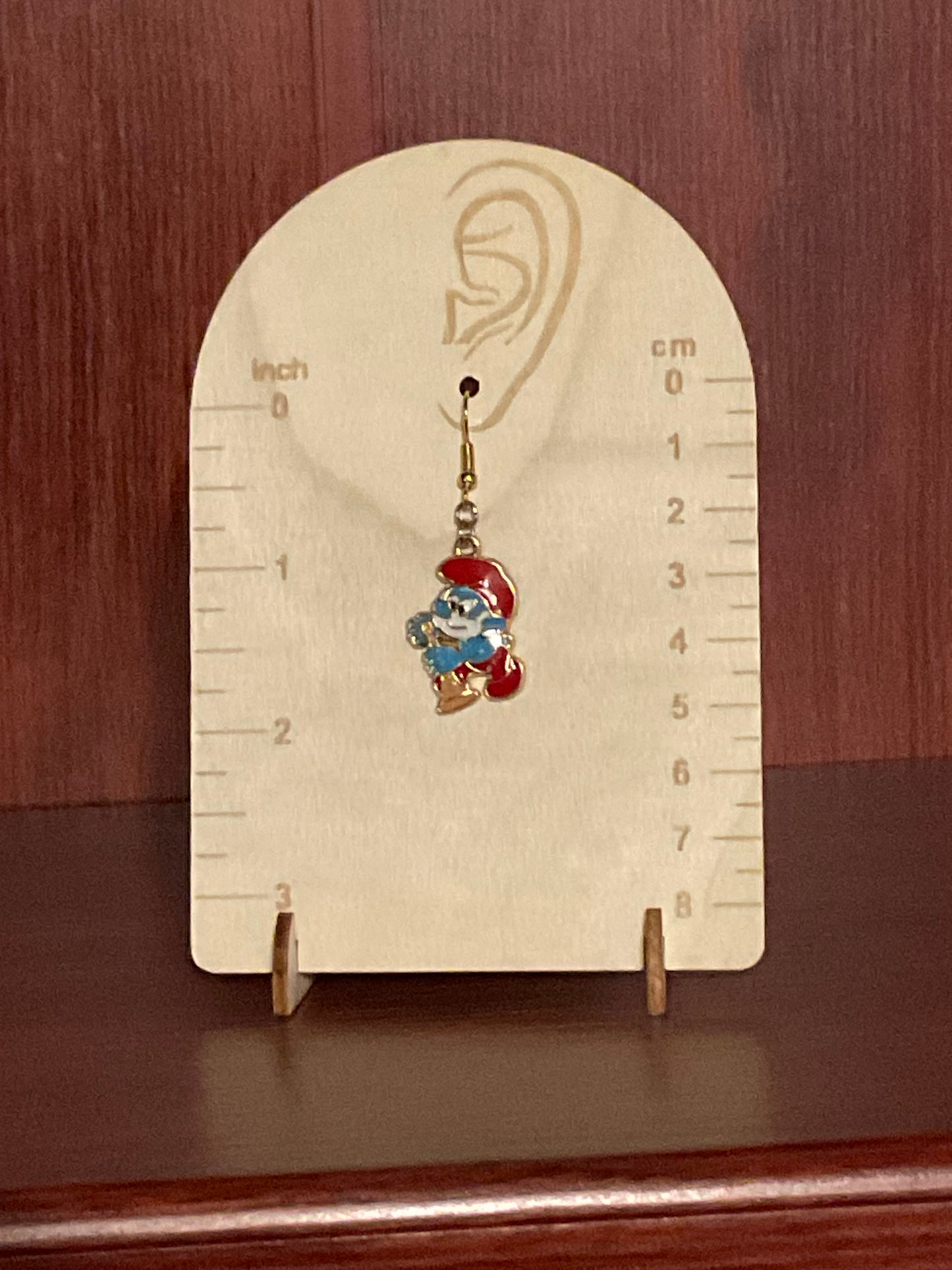 Papa Smurf Earrings