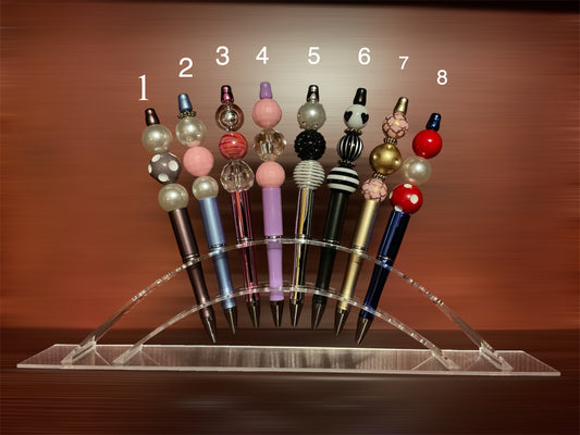 Assorted Beaded Pens