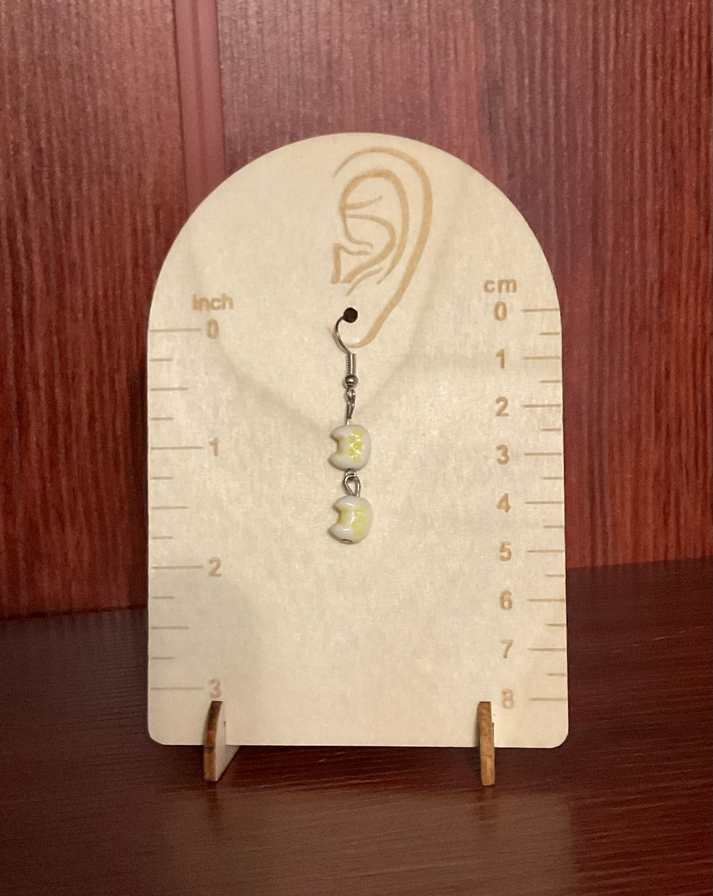 Cat Bead Earrings