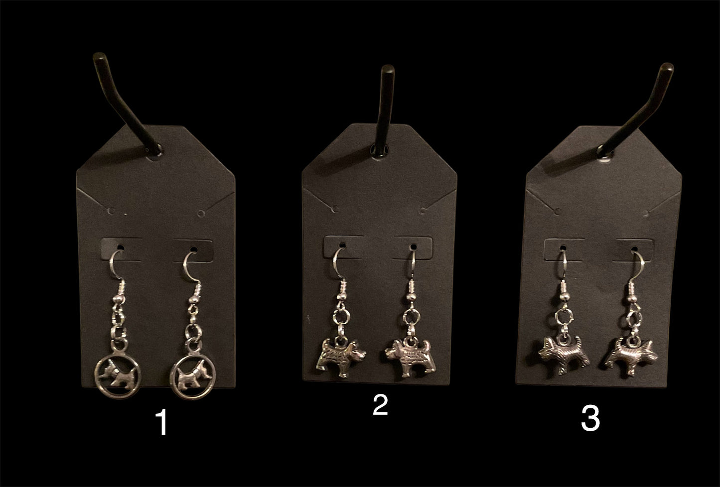 Dog Earrings