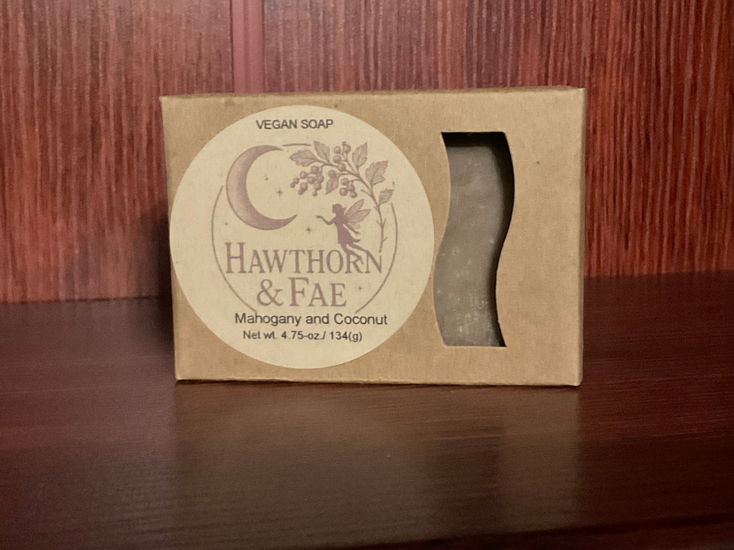 Coconut and Mahogany Vegan Soap