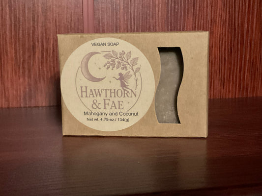 Coconut and Mahogany Vegan Soap