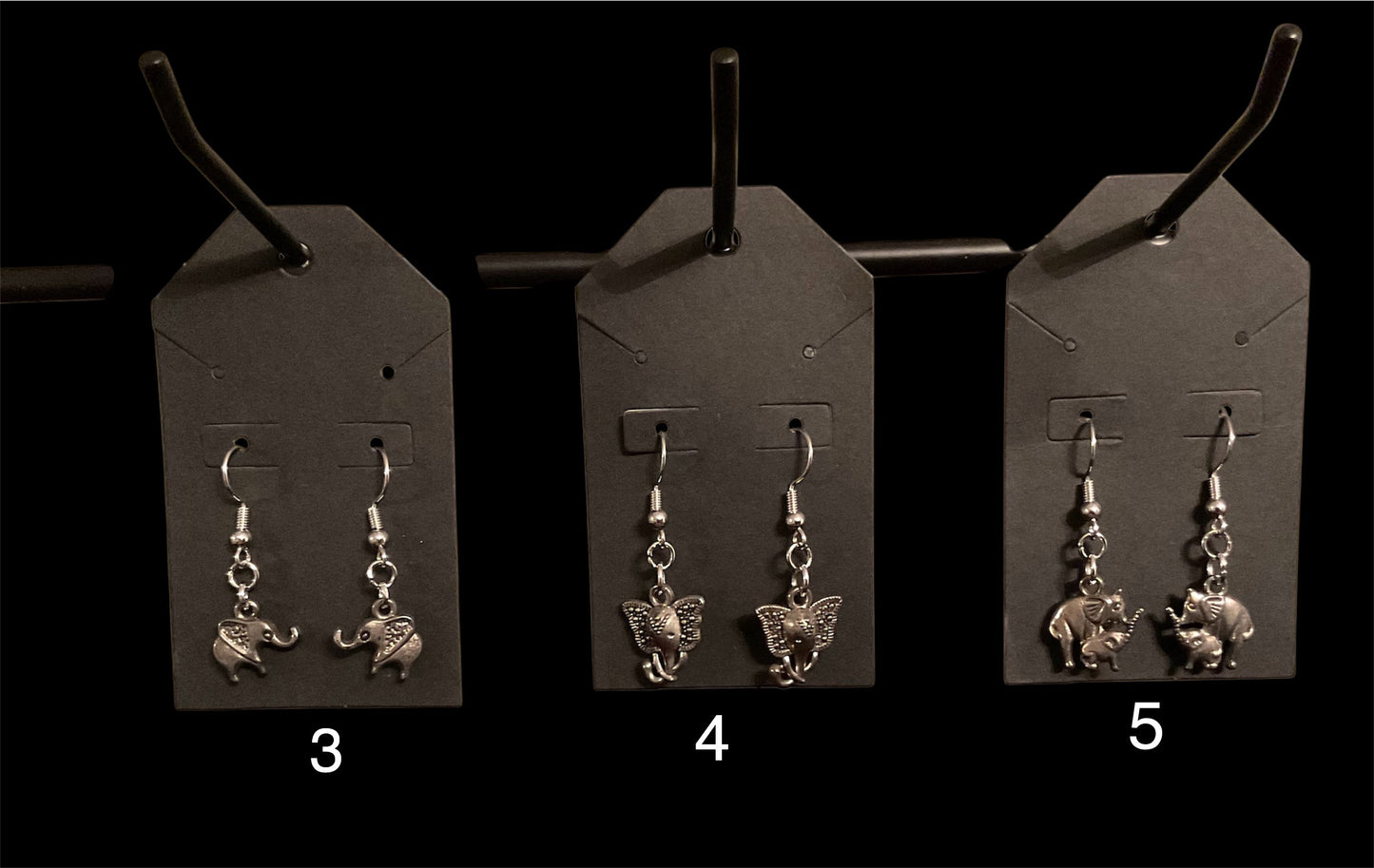 Elephant Earrings