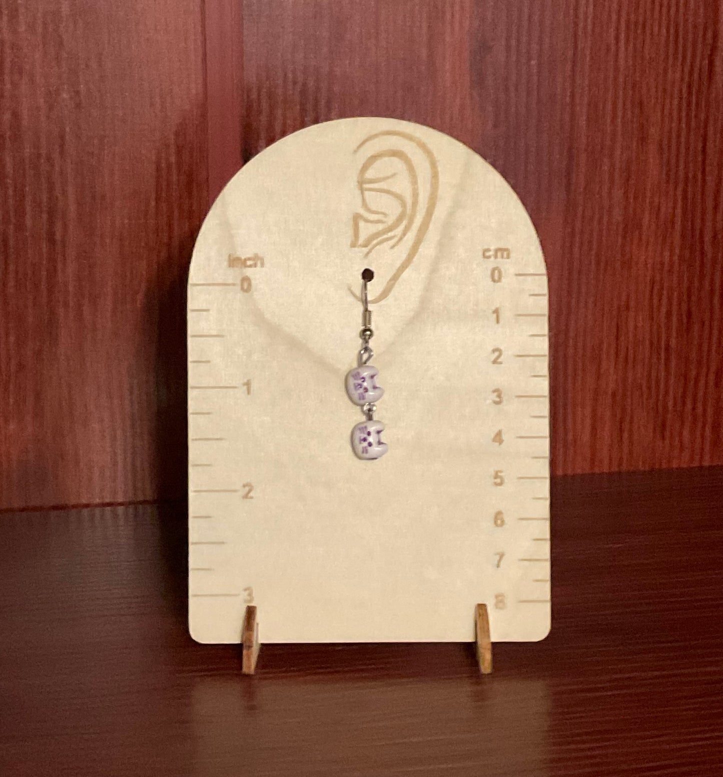 Cat Bead Earrings