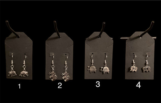 Elephant Earrings