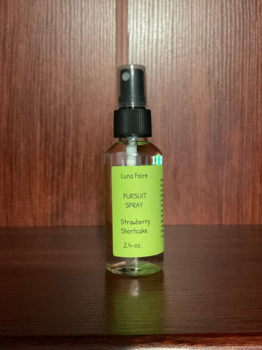 Strawberry Shortcake Fur Suit Spray